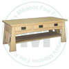 Maple Mission Horizon 3 Drawer Coffee Table