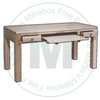 Maple New Port 2 Drawer Computer Desk