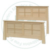 Oak Mission Horizon Double Bed