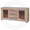 Oak New Port 2 Door 3 Drawer HDTV Entertainment Cabinet