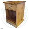 Oak Cottage Night Stand 20''W x 28''H x 19''D With Drawer