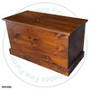 Oak Cottage Blanket Box 40''W x 22''H x 20''D