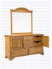 Maple Country Lane Dresser  18''D x 36''H x 64''W