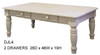 Pine Country Lane Coffee Table With 2 Drawers  28''D x 48''W x 19''H