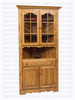 Oak Country Lane Corner Unit 17''D x 81''H x 22'' Out Of Corner