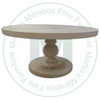 Pine Arta Round Coffee Table 36''D x 36''W x 18''H