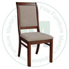 Oak Sleigh Side Chair