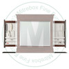 Maple Baxter Landscape Mirror 4.5''D x 42.5''W x 36.5''H With jewelry Option