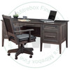 Maple Stockholm Desk 32"D x 72"W x 30''H