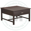Maple Brooklyn Coffee Table 42'' Deep x 42'' Wide x 20'' High