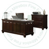 Maple Florentino Executive Desk 36''D x 72''W x 30.5''H