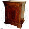 Maple Kensington Power Option Nightstand With 1 Door and 1 Drawer