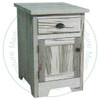 Pine Lakeport 1 Door and 1 Drawer Night Stand