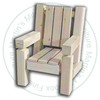 Kids Cedar Plain Back Chair