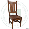 Maple Backwoods Side Chair 21'' Deep x 42'' High x 22'' Wide