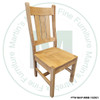 Maple Backwoods Side Chair 21'' Deep x 42'' High x 22'' Wide
