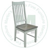 Pine Hiback Mini Mission Side Chair 17'' Deep x 42'' High x 19'' Wide