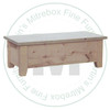 Pine Dakota Coffee Table Or Storage Box 22'D' x 46''W x 18''H With 3.5'' Legs