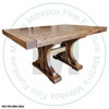 Pine Renoa Solid Top Double Pedestal Table 42'' Deep x 108'' Wide x 30'' High