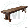 Pine Backwoods Bench 14''D x 72''W x 18''H