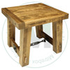 Oak Yukon Turnbuckle End Table