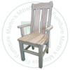 Maple Clifford Arm Chair Has Wood Seat