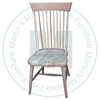 Oak City Side Chair Has Wood Seat