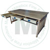 Pine Mission Craftsman 3 Drawer Desk