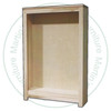 Wormy Maple New Port Bookcase 42''W x 72''H x 18''D