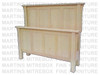 Wormy Maple King Flat Top Mission Panel Bed