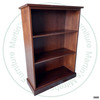 Wormy Maple Cottage Bookcase 48''W x 50''H x 14''D With 2 Adjustable Shelves.