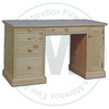 Wormy Maple Cottage Student Desk 48''W x 31''H x 24''D With 4 Drawers.