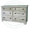 Wormy Maple Lakeport 6 Drawer Dresser