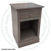 Wormy Maple Rustic Pioneer Night Stand 20''W x 30''H x 19''D With Drawer