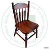 Oak Kids Plain Back Chair
