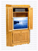 Maple Country Lane Corner Unit 60''H x 31'' Out Of Corner