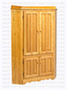 Oak Country Lane Corner Unit 60''H x 31'' Out Of Corner