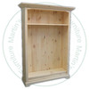 Maple Pilgrim Rustic Bookcase 13.5''D x 70''H x 44''W