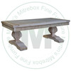 Pine Century Coffee Table 24'' Deep x 48'' Wide x 18'' High. Coffee Table Has 1 3/8 Top. ( Texture : Mill sawn. )
