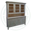 Pine A Series Sideboard With Hutch 83''H x 68''W x 18''D