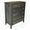 Oak Kennaway Chest Of Drawers 19''D x 38''W x 45''H