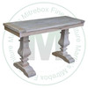 Oak Century Sofa Table 18'' Deep x 48'' Wide x 30'' High. Sofa Table Has 1 3/8 Top. ( Texture : Mill sawn. )
