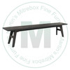 Oak Avenue Bench 14''D x 60''W x 18''H