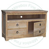 Oak Century TV Stand 18'' Deep x 48'' Wide x 30'' High
