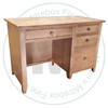 Oak A Series Student Desk 22''D x 46''W x 30''H With 3 Drawers And Square Legs