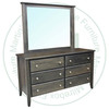 Wormy Maple Kennaway Double Dresser 19''D x 54''W x 30''H