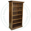 Wormy Maple Pilgrim 70'' High x 44'' Wide Crown Mold Bookcase