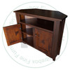 Wormy Maple French River Corner TV Stand 53''W x 29''H x 43'' Out Of Corner