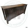 Maple French River Sideboard 35''H x 70''W x 18''D With 3 Doors And 3 Drawers