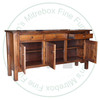 Maple French River Sideboard 35''H x 70''W x 18''D With 3 Doors And 3 Drawers